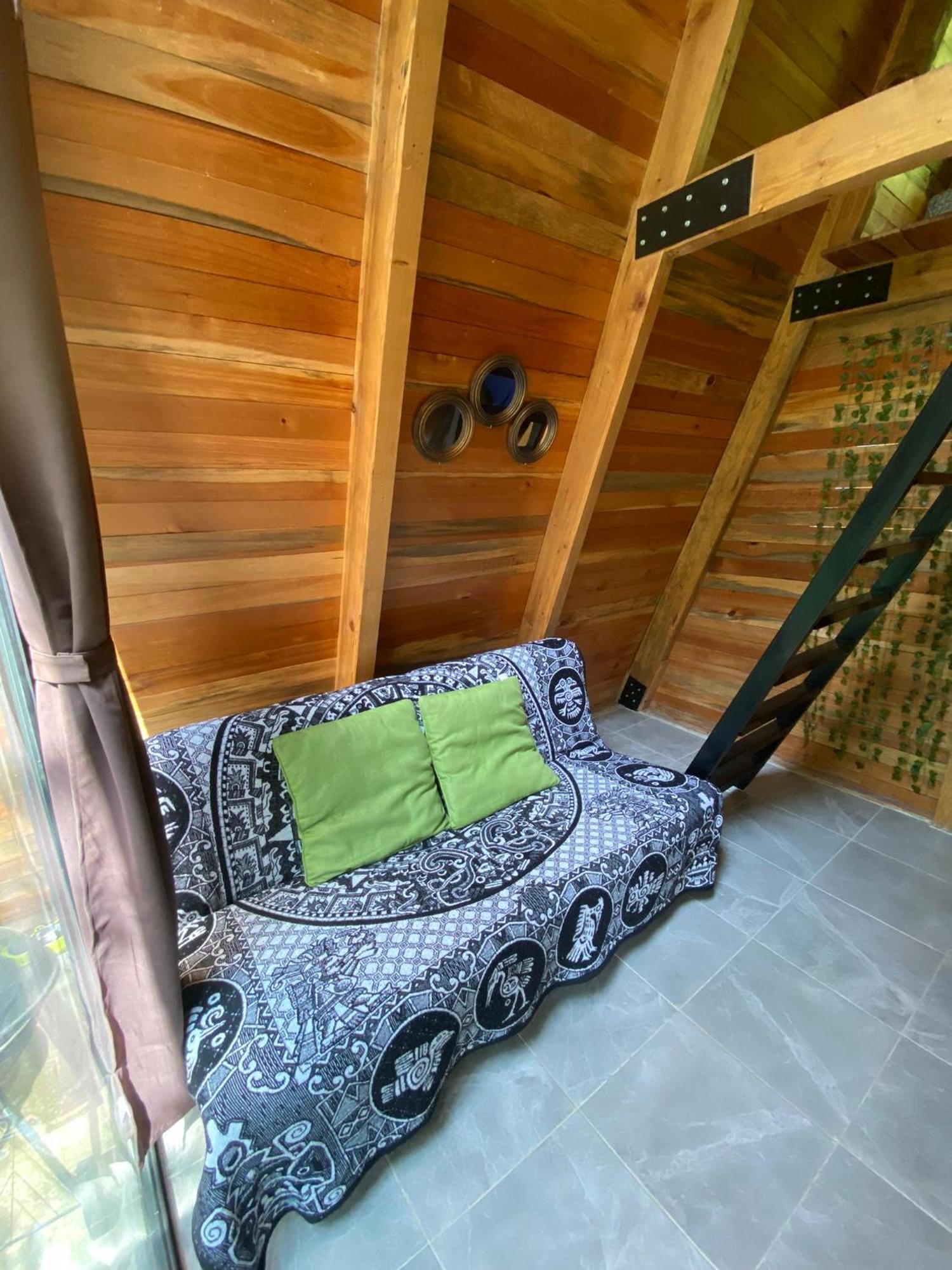 Cabanas Alpina, Romantica Y Acogedora A 10 Minutos Del Centro テポストラン 部屋 写真