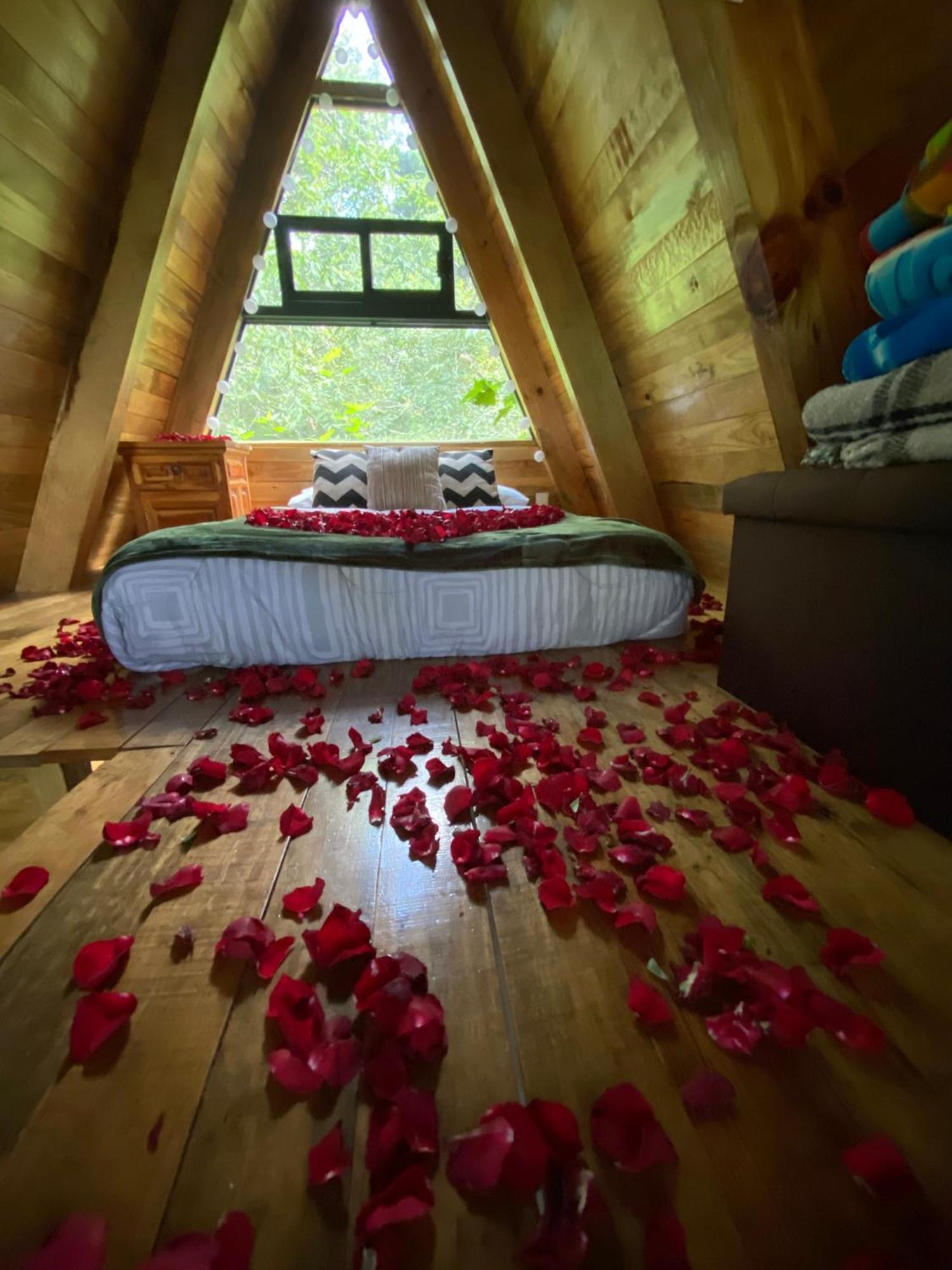 Cabanas Alpina, Romantica Y Acogedora A 10 Minutos Del Centro テポストラン エクステリア 写真
